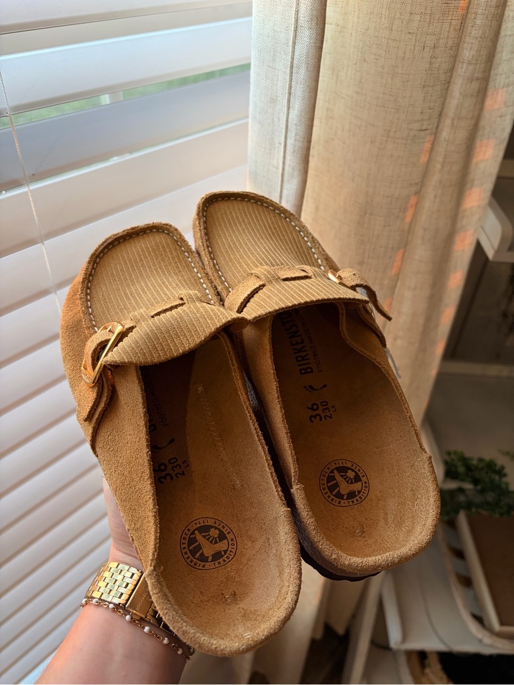 Birkenstock Boston Slides, Size 36 EU. Women’s 5 - 5.5 - Brand New With Tags. - Picture 9 of 12